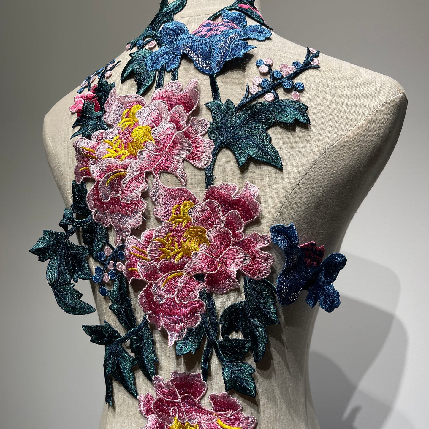Extra Large Embroidered Flower Sew On Applique | 70cm Height