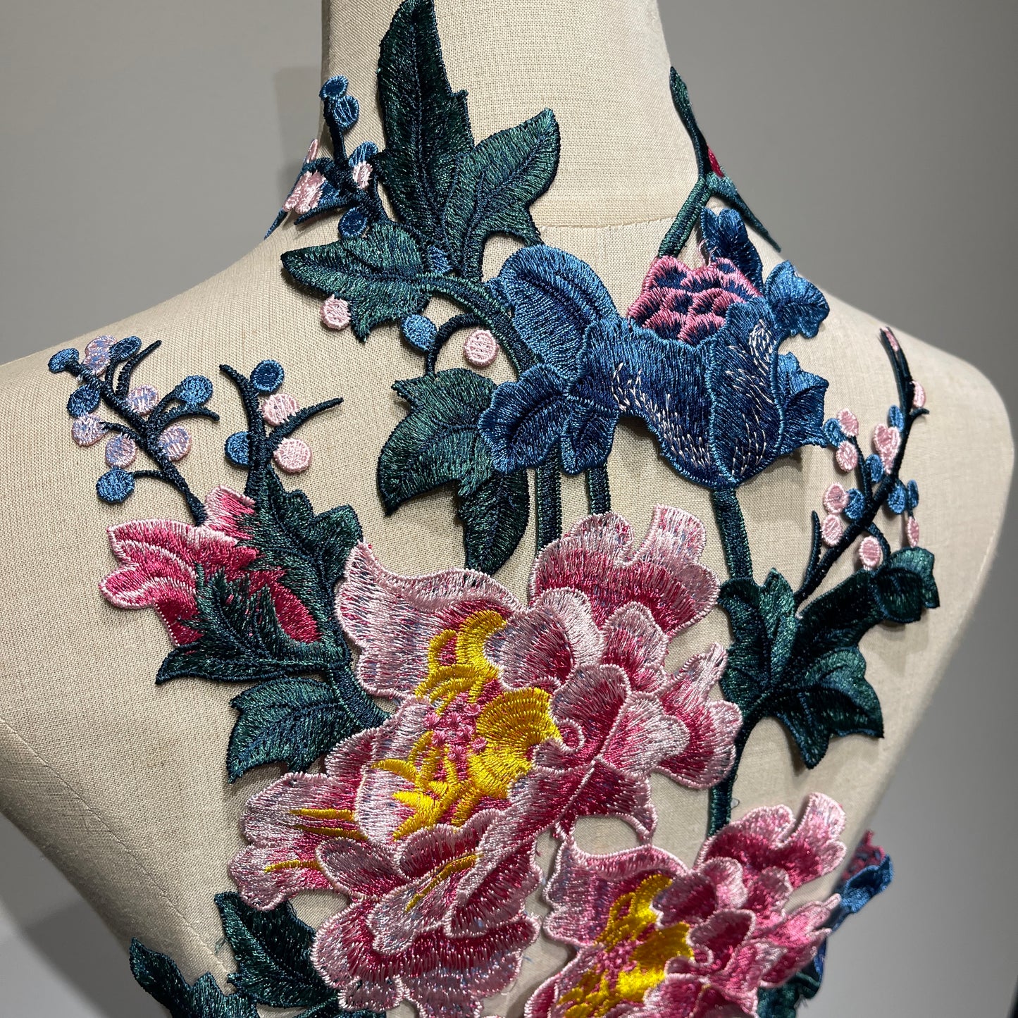 Extra Large Embroidered Flower Sew On Applique | 70cm Height