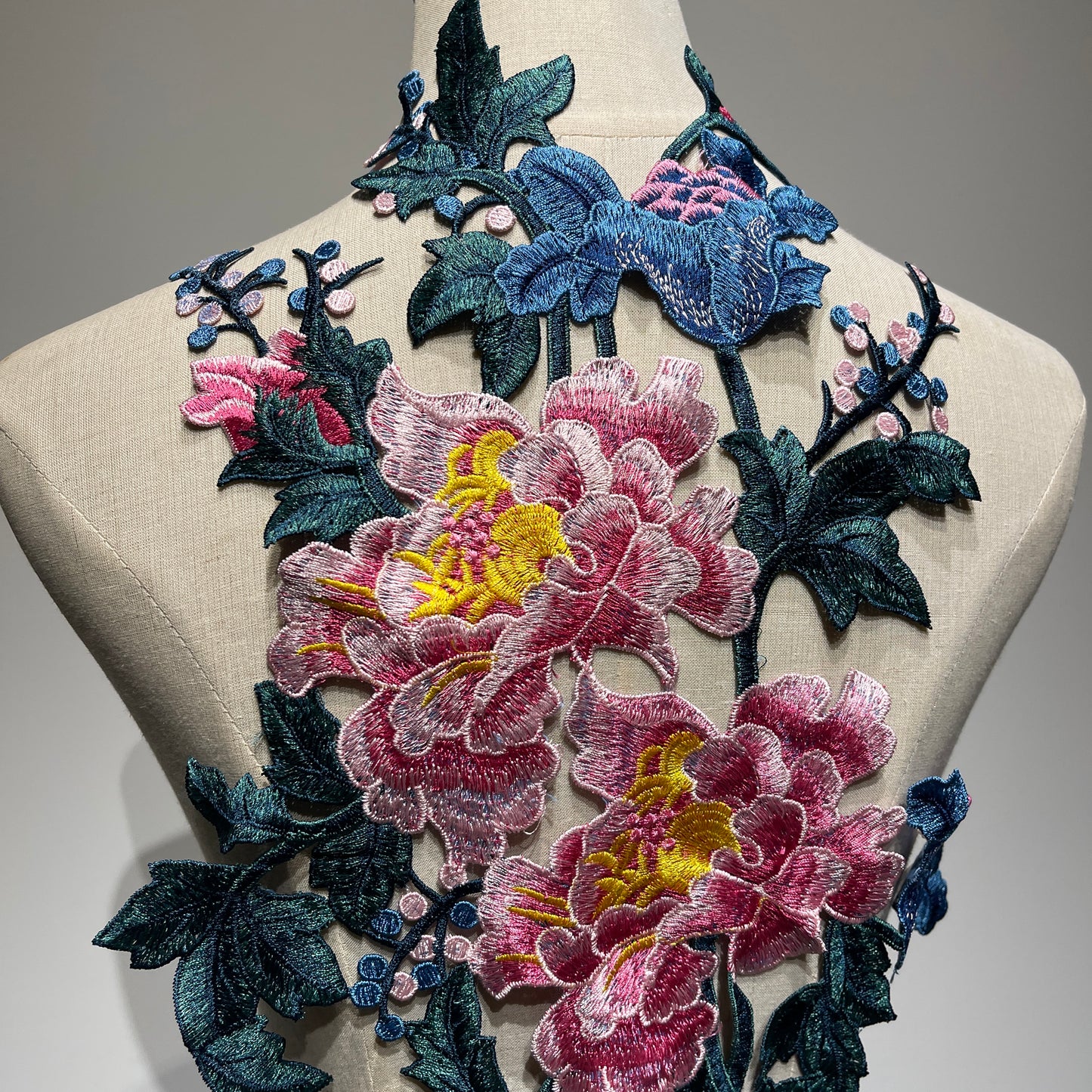 Extra Large Embroidered Flower Sew On Applique | 70cm Height