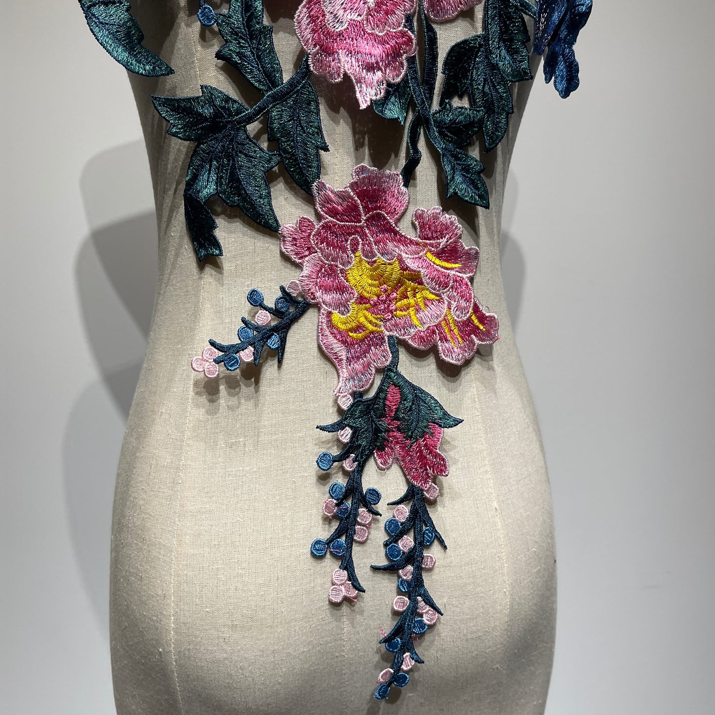 Extra Large Embroidered Flower Sew On Applique | 70cm Height