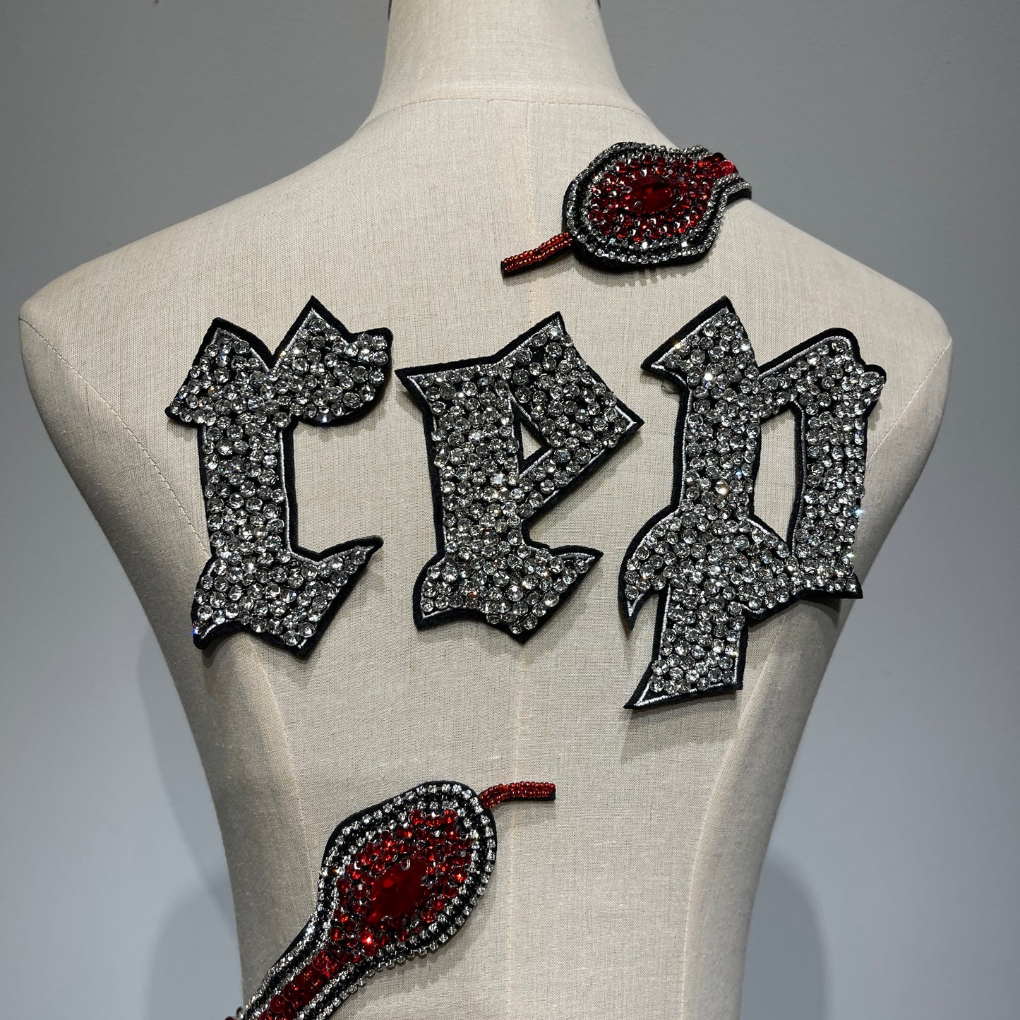 Taylor Sparkling Rhinestone 'REP' Patch