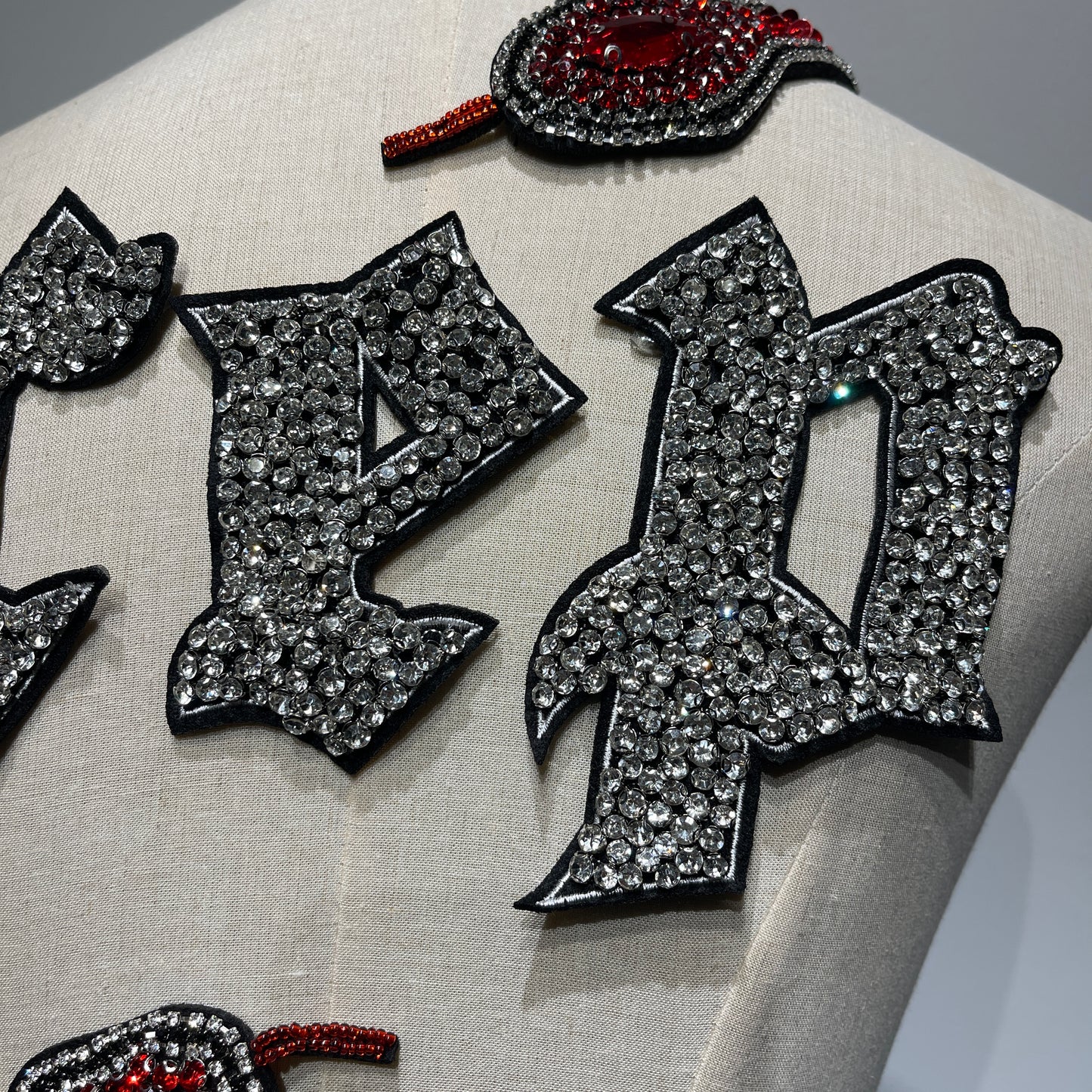 Taylor Sparkling Rhinestone 'REP' Patch